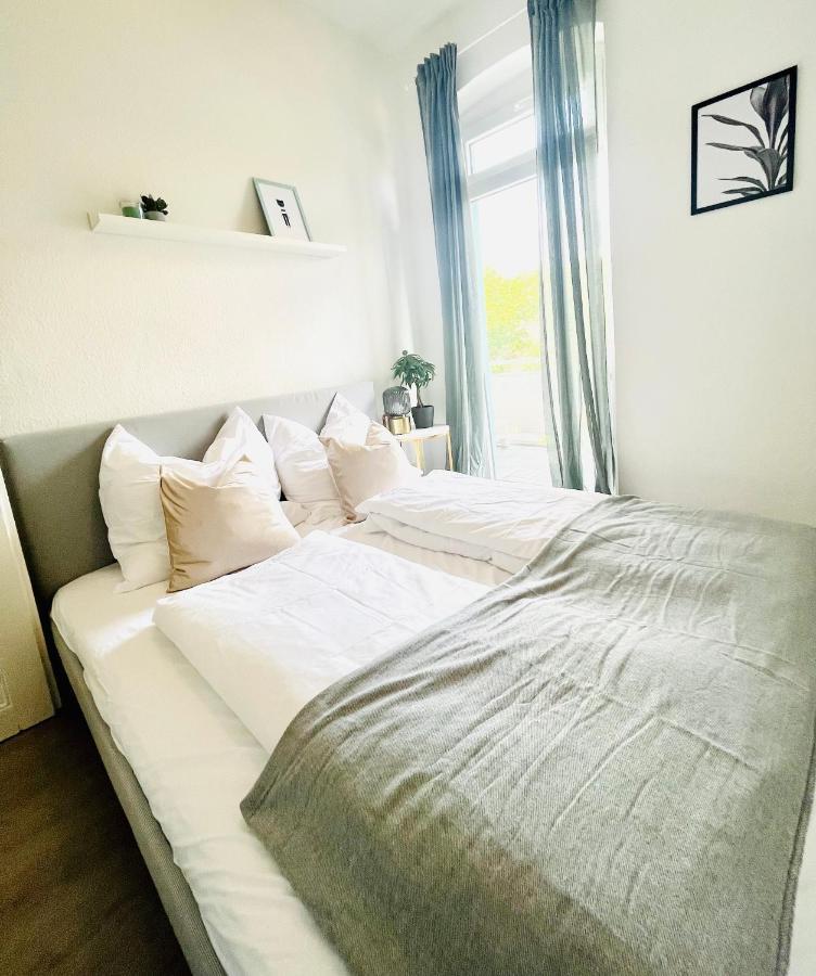Renoviertes Apartment In Zentraler Lage - Wlan, Smart-Tv, Kueche, Balkon Und Queensize-Bett Fuer 4 Gaeste إرفورت المظهر الخارجي الصورة